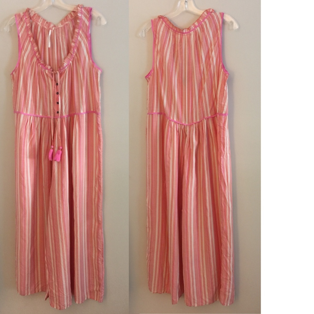 NEW Anthropologie Visayas Striped Jumpsuit - Picture 5 of 6